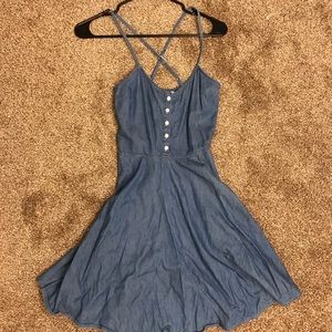 Light Denim skater dress